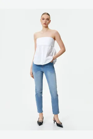 Koton Slim Fit Jeans Elastic Standard Waist - Eve Slim Jeans