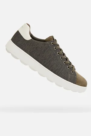 Geox Khaki pánské tenisky Spherica Ecub-1 - Pánské