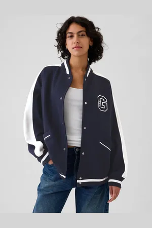 GAP Bavlněný oversize bomber - Dámské