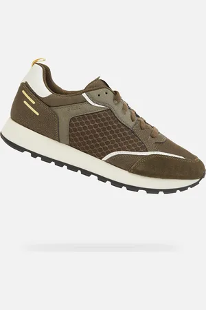 Geox Khaki pánské tenisky Partenio - Pánské