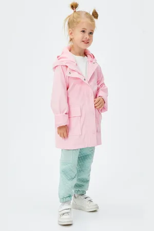 Koton Baby Girl Pink Coat