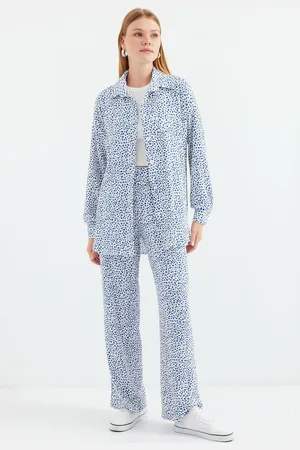Bigdart 5858 Knitted Double Suite - B.Blue