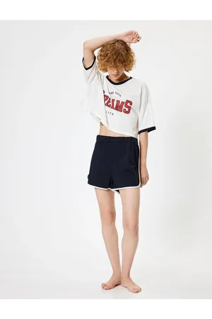 Koton Shorts Pajama Set Cotton