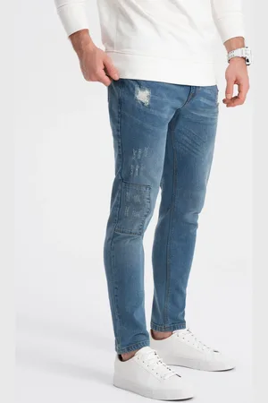 Ombre Clothing Pánské rifle Skinny fit