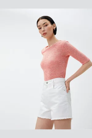 Koton Half Sleeve T-Shirt Crew Neck