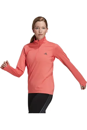 adidas Dámská mikina Run Fast 1/2 Zip Semi Turbo