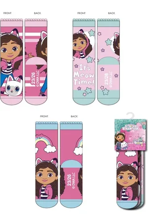 Gabbys Dollhouse SOCKS PACK 3 PIECES