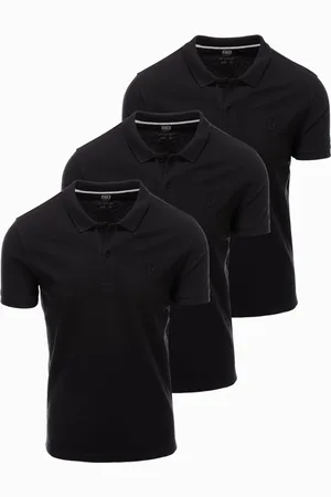 Ombre Clothing Pánské triko 3 Pack