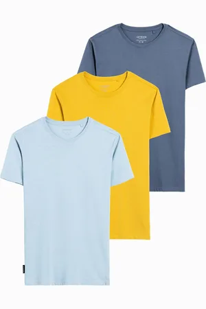 Ombre Clothing BASIC 3-pack cotton t-shirt set