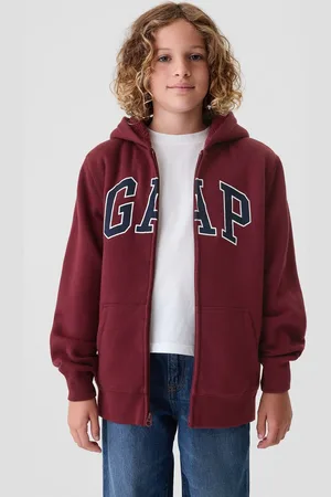 GAP Dětská sherpa mikina s logem - Kluci