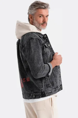 Ombre Clothing Pánská bunda Denim
