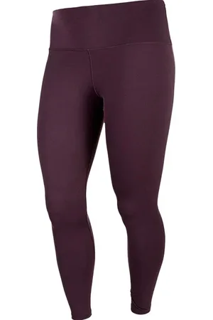 Endurance Dámské legíny Q Lucy Long Tights tmavě fialové, 46