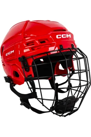 CCM Tacks 70 red Hokejová helma Combo