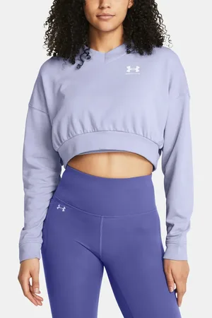 Under Armour Dámská mikina Rival Terry OS Crop Crw