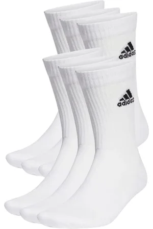 adidas Ponožky Cushioned Sportswear Crew Socks 6 Pairs White M