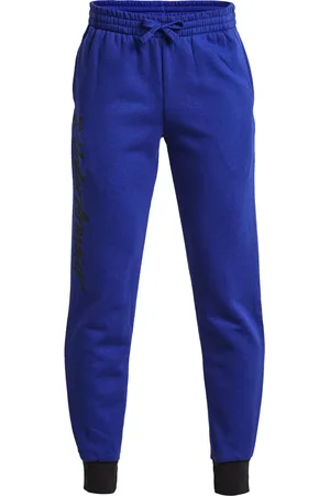 Under Armour Chlapecké tepláky Rival Fleece Script Jgrs