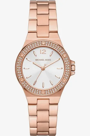 Michael Kors Růžovozlaté dámské hodinky Lennox