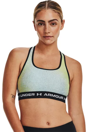 Under Armour Dámská sportovní kompresní podprsenka Under Amour Crossback Mid Print
