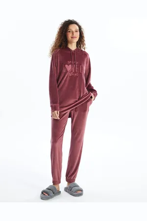 LC Waikiki Lcwk Elastic Waist Plain Velvet Women