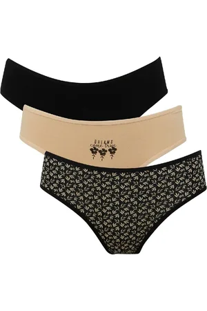 DeFacto Fall In Love Patterned 3-Pack Slip Panties