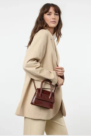 Trendyol Tan Textured Crossbody Women