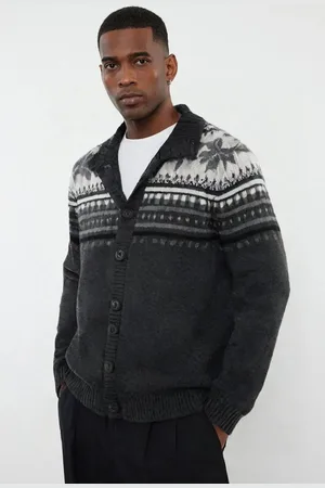 Trendyol Gray FL Men