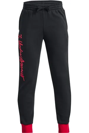 Under Armour Chlapecké tepláky Rival Fleece Script Jgrs