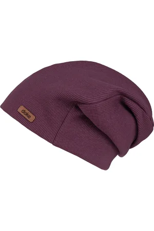 DOKE Junior bavlněná čepice organic violet