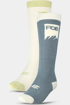 4F Dámské snowboardové ponožky 2-pack