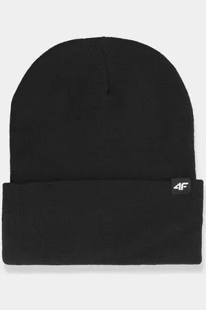 4F Zimní Čepice Unisex Černá WAW24