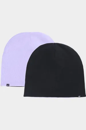 4F Dětská oboustranná čepice beanie