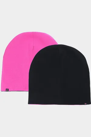 4F Dětská oboustranná čepice beanie