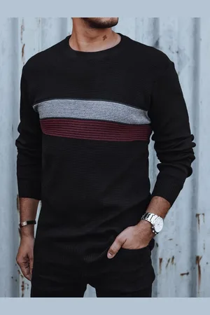 D-Street Sweter męski czarny