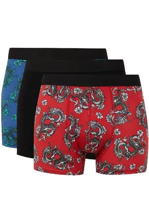 DeFacto Animal Printed 3-Pack Boxer