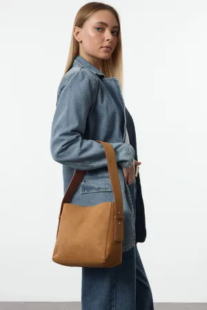 Trendyol Tan Soft Suede Women