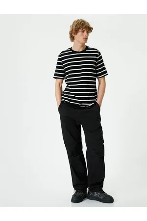 Koton Oversize Parachute Trousers Cargo Pocket Detailed