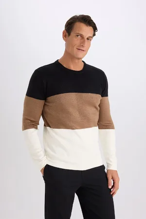 DeFacto Standard Fit Crew Neck Knitwear Sweater