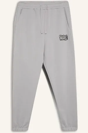 DeFacto Marvel Logo Only Regular Fit Sweatpants with Drawstring Waist and Pocket