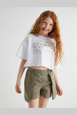 Koton Cargo Mini Denim Skirt with Flap Pocket Detail Cotton