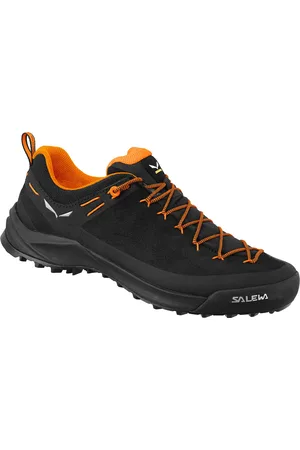 Salewa Pánská outdoorová obuv MS WILDFIRE LEATHER Black/Fluo Orange UK 11
