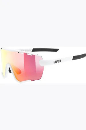 Uvex Sportovní brýle Sportstyle 236 Small Set White Mat/Mirror Red (Cat. 2) + Clear (CAT. 0)
