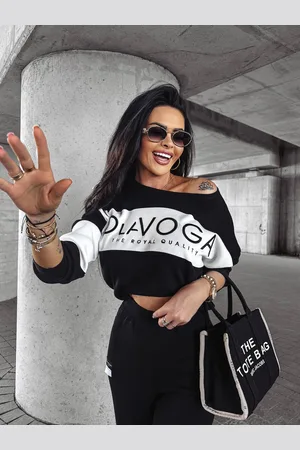 OLAVOGA Black sweater set LUXFORM