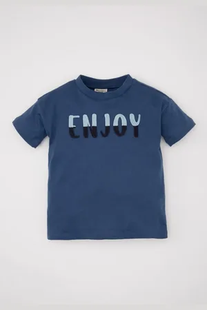 DeFacto Baby Boy Printed Short Sleeve T-Shirt