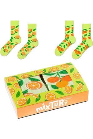 Zooksy Sada ponožek Zooxy mixTURY Pomeranče 2 Pairs