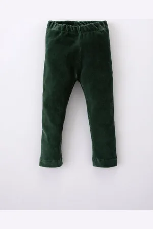 DeFacto Baby Girl Straight Leg Elastic Waist Velvet Leggings