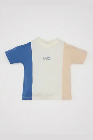 DeFacto Baby Boy Color Blocked Short Sleeve T-Shirt