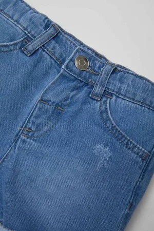 DeFacto Baby Girl Jean Shorts