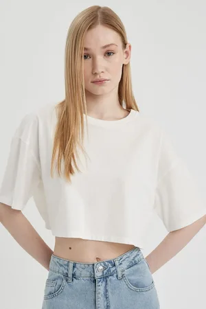 DeFacto Cool Loose Fit Basic Short Sleeve T-Shirt