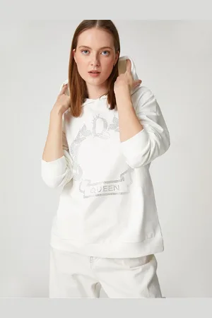 Koton Stones Sweatshirt Hoodie Cotton