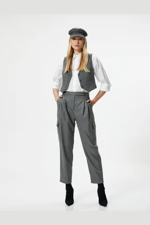 Koton X Şahika Erkümen - Cargo Pants with Pockets